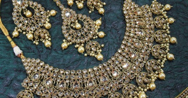 Kundan sale jewellery artificial